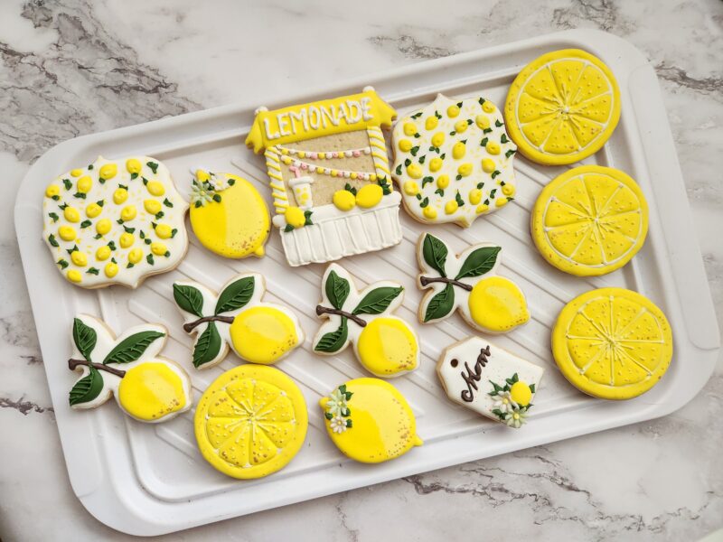 Cookies lemon taste lemons shape shugar cookie fruits yellow color adorable woman's present gift softbite natural anniversary birthday party - Image 7