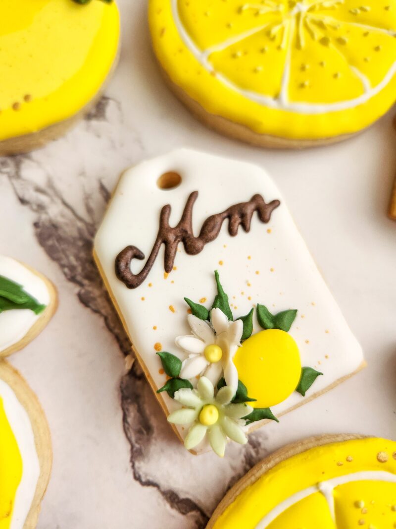 Cookies lemon taste lemons shape shugar cookie fruits yellow color adorable woman's present gift softbite natural anniversary birthday party - Image 5