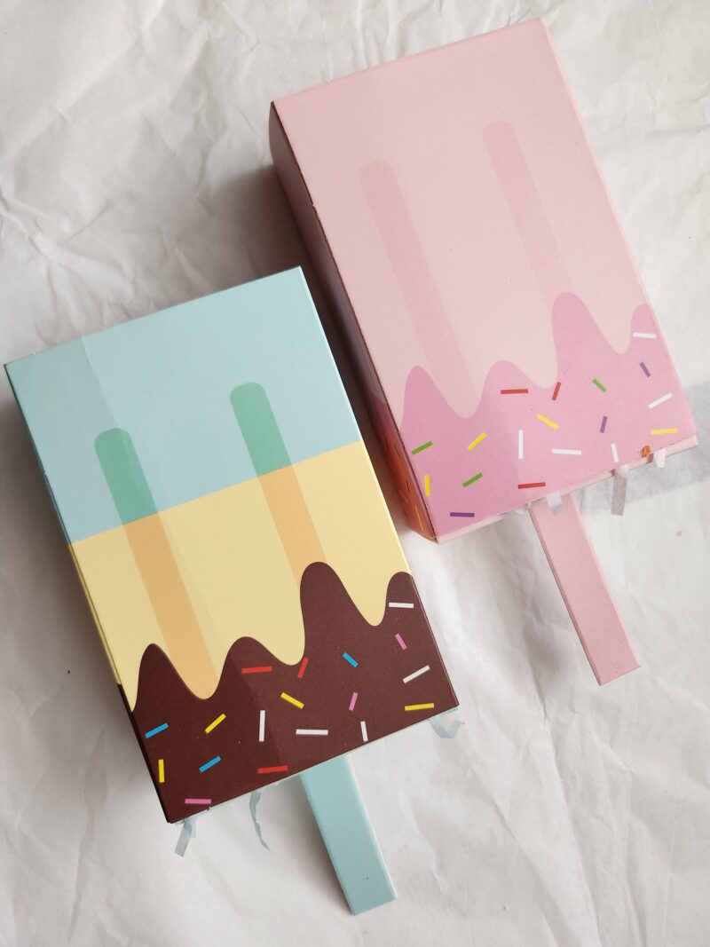 Mini cookies  in an icecream box  cute decorated multicolor pink blue animal fruit minis kids size small one bite cookie price per dozen - Image 7