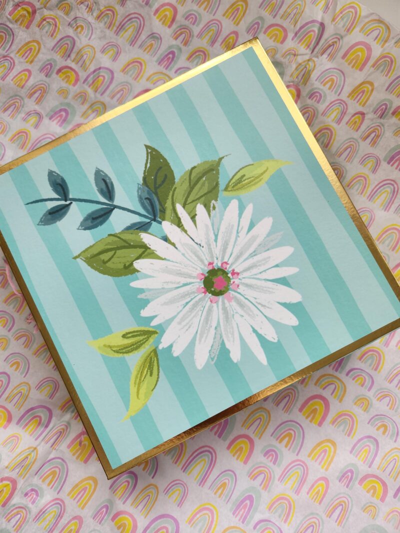 Floral flower shugar cookies hydrangea rose lavander dusty pink color  set in a box for sweet gift woman floral gift - Image 8